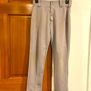 GUC! Boys size youth L, gray Alleson baseball pants!